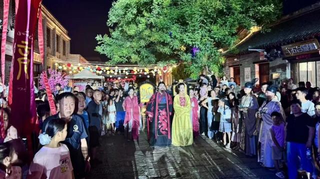 淇县文旅集团｜古灵山沉浸大秀《灵山封神》朝歌老街实景狂欢夜
