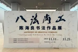 陈海良书法大展亮相中国美术馆（附高清大图）图片