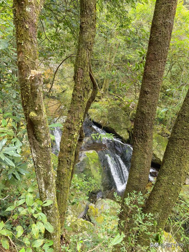 龙岩黄连盂徒步登山
