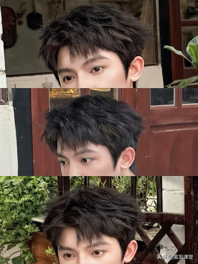 男生选对发型太重要了，剪个短发清爽又精神，出门不费时间打理