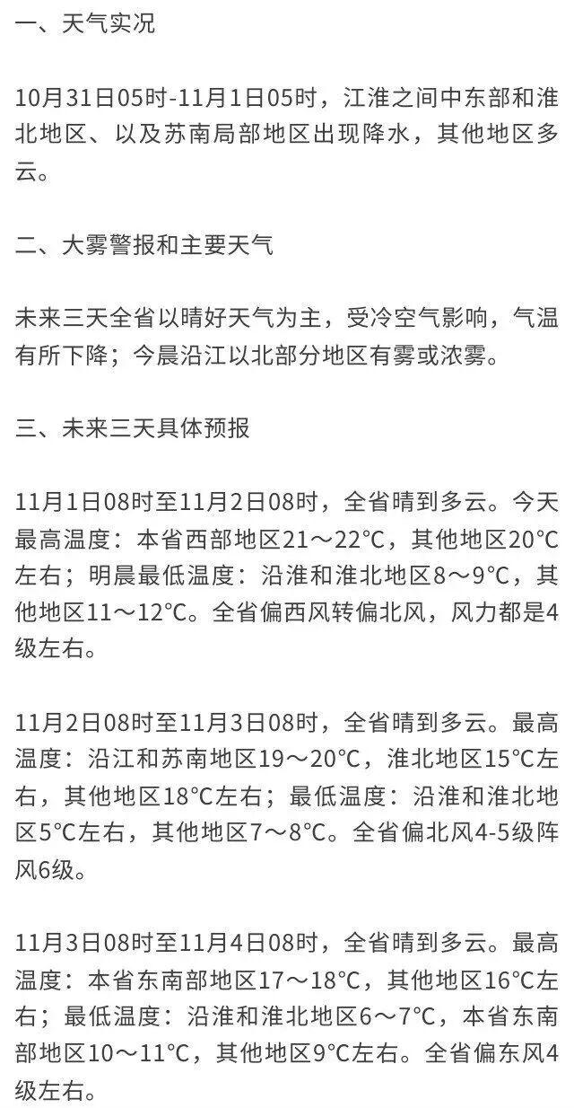 江苏发布预警！徐州、连云港、宿迁	、淮安、盐城、泰州	、南京、扬州今天出门注意！