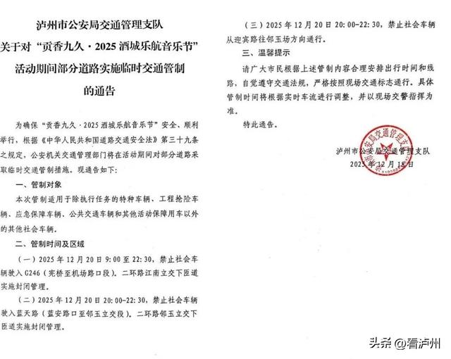 畅游泸州 唱响酒城｜贡香九久·2025酒城乐航音乐节出行攻略！