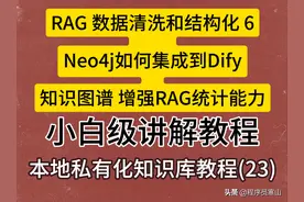 DeepSeek本地RAG知识库(23):数据结构化6 知识图谱集成到Dify教程图片