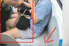 65岁老人扒拉女子大腿后续！知情人曝内幕：老人退休金10000多图片