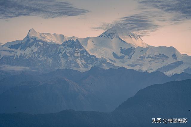 尼泊尔摄影之旅（13）——博克拉观喜马拉雅山日出