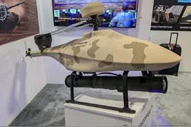 以色列“金鹰”HS无人机，可挂“长钉”导弹，对比中国“金雕”图片