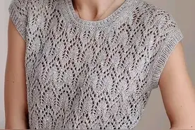 两款超美的棒针图解图片