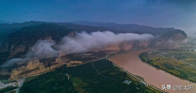 祥云缭绕龙湾村 景泰美景此处寻