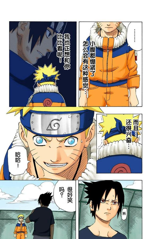 火影忍者彩漫 第二十卷 第五代火影纲手，鸣人佐助天台对决