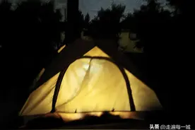 往内蒙去，河南新野邓禹故里露营，狂风暴雨图片