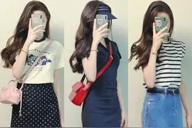 夏天甜美温柔女生的30套日常出行穿搭图片