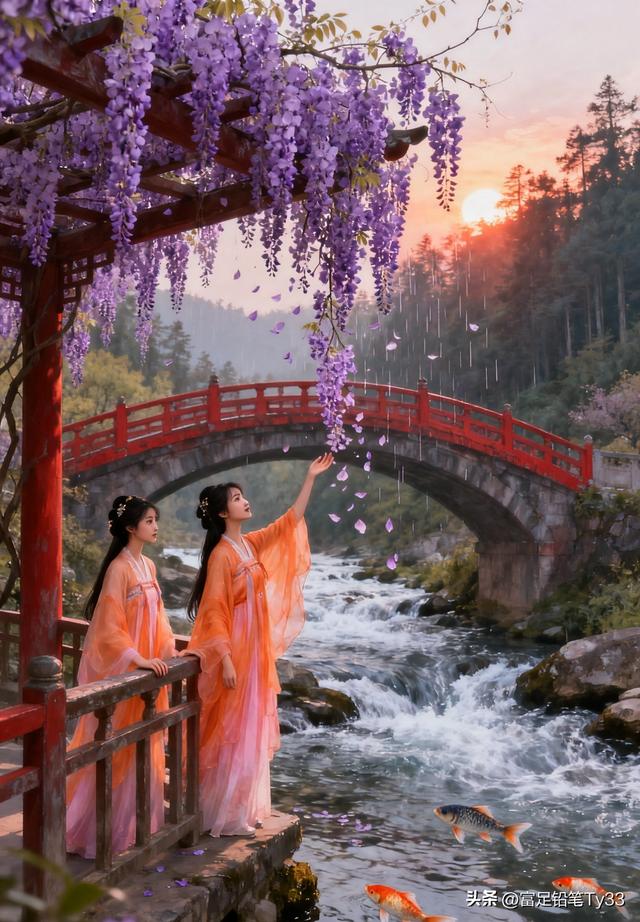 春日野餐，花海漫步，古风飘逸，与自然共舞！