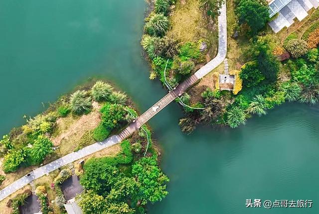 成都超级冷门公园，成都西湖，不要门票，仙境美如泸沽湖！