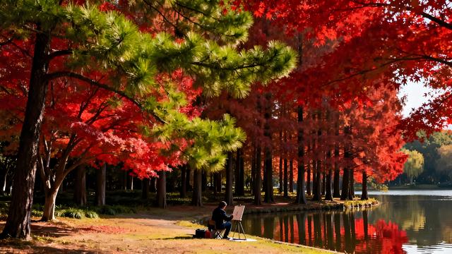 打卡金秋中国！石市秋赋：太行红叶与古城的诗意交响