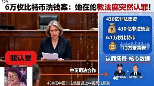 比特币富婆钱志敏在床上被抓！逃到英国8年，因太豪横引警方关注