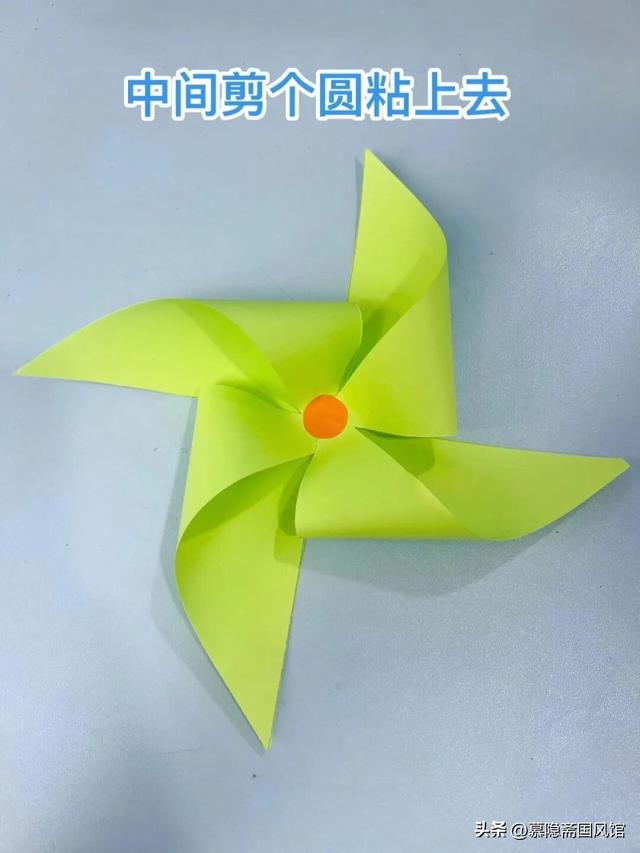 【折纸空间】童年风车手工折纸教程！