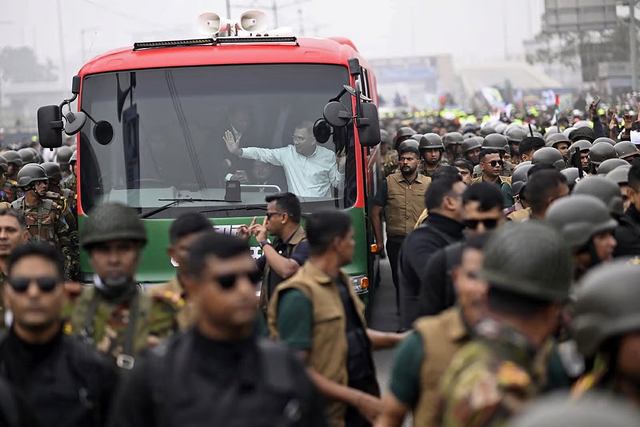 政坛大地震！拉赫曼流亡17年后回国	，誓言竞选孟加拉国总理宝座！