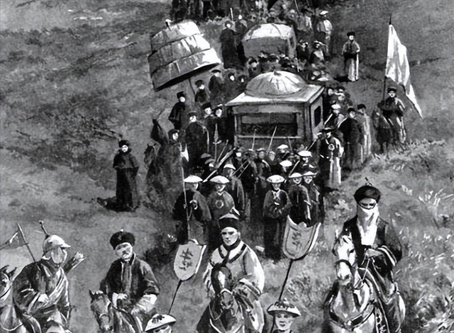 临死前袁世凯把儿子叫到床前：你不要送葬	，开枪打死穿红衣服的人