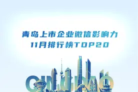 NO.12| 权威发布：青岛上市企业微信影响力月度排行榜TOP20图片