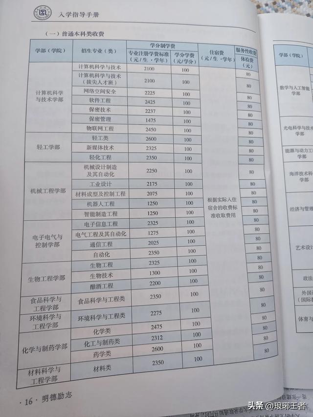 女儿今天收到大学录取通知书了！