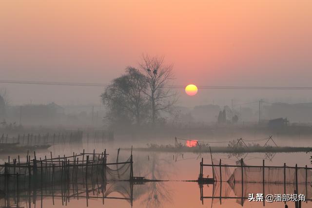 冬日的无锡白米荡风光