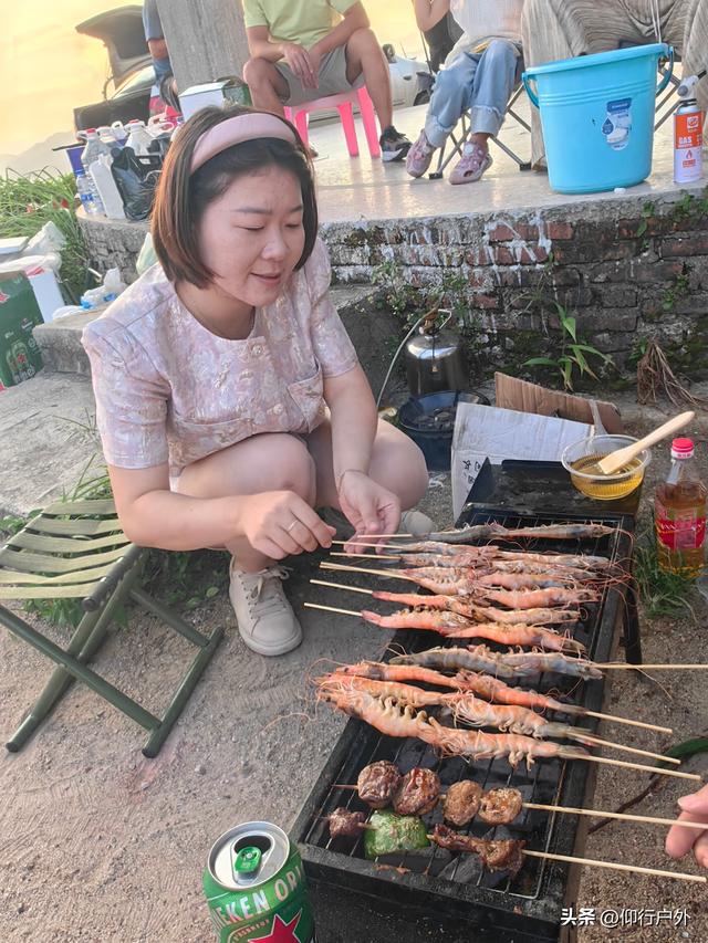 饶平朱湖顶露营