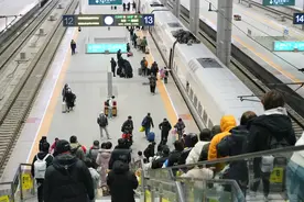 长春站自2025年1月5日零时起实行新运行图图片