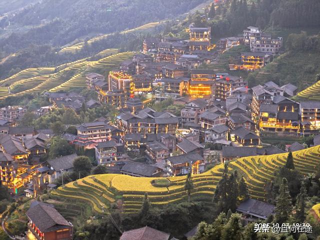 国庆期的龙脊梯田，即使是用老人机，也能拍出最动人的秋景与秋色