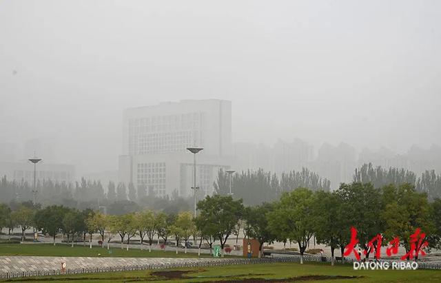 薄雾绕古都！游客赞叹，大同总有不经意的惊喜