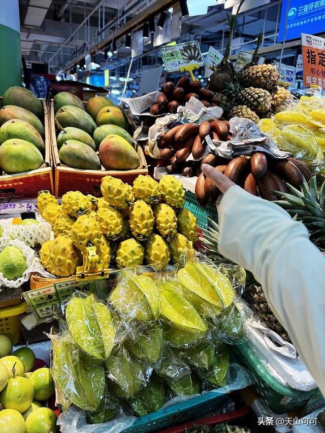 看看三亚这几种水果，有种吃起来和鸡蛋一样味道，第一次见！