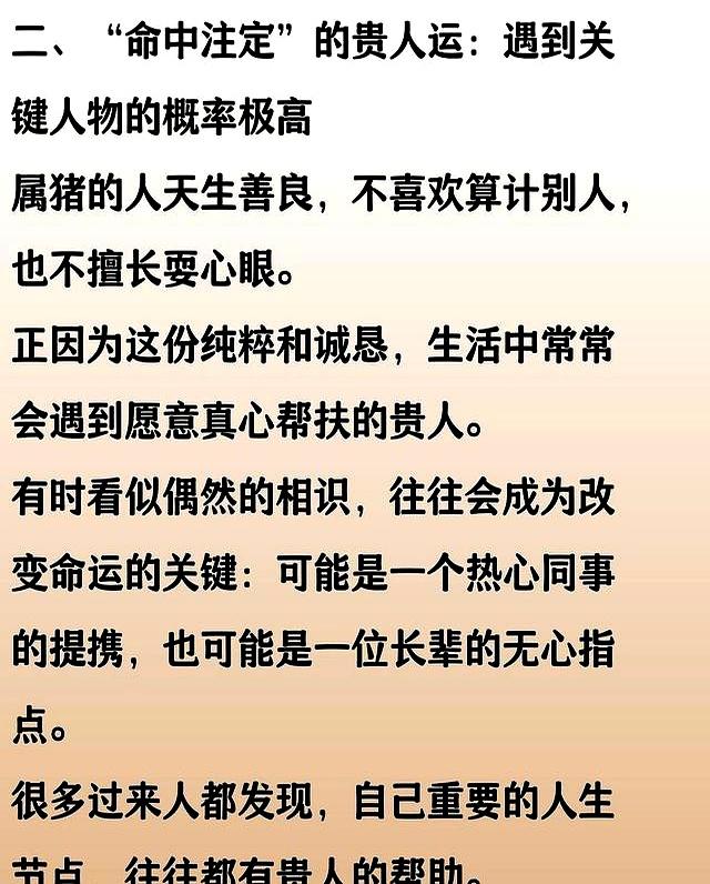 亥猪：你马上会明白	，什么叫“命中注定”！