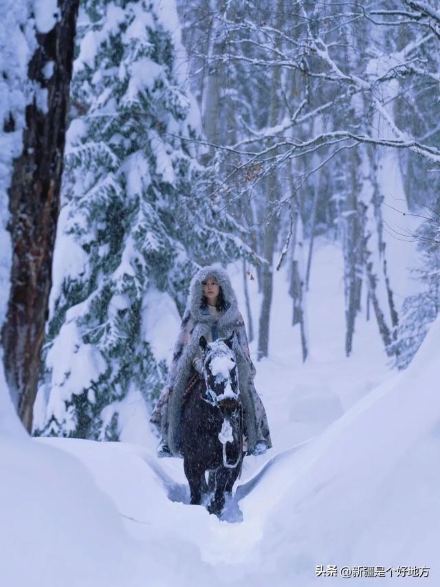 去小红书点名的新疆粉雪童话世界，短逃离~