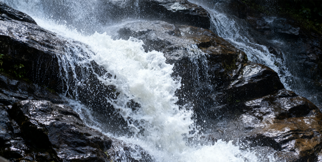 《赴一场哀牢山的瀑，撞进自然的诗意里》