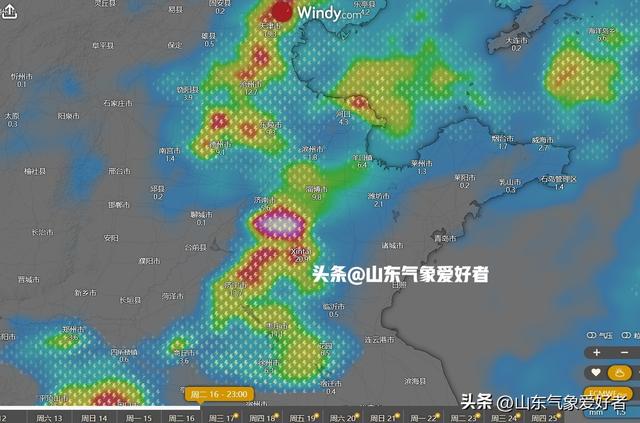 山东雨季结束？分析:官方继续调弱暴雨，16日起冷空气将制造秋雨
