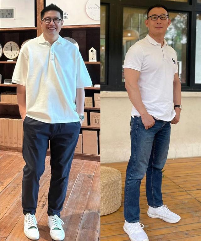 这才是160斤大叔该有的样子：不露皮带、不戴金首饰，清爽更有型