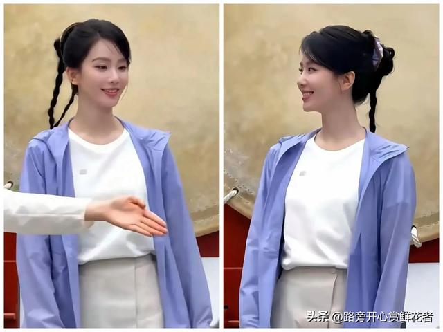 不怪吴奇隆非要把她娶回家，真人巨漂亮啊。