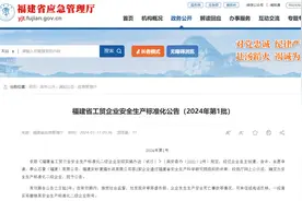 福建2家企业拟确认为安全生产标准化二级企业图片