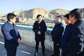 杨建武在平川区靖远县调研重点生态环境问题整改工作图片
