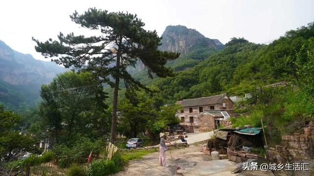盛夏的锡崖沟 平均气温22℃ 国家级AAAA景区 无门票 免停车费