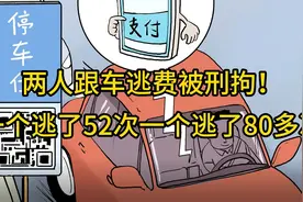 日报说法儿 ｜两人跟车逃费被刑拘！一个逃了52次一个逃了80多次图片