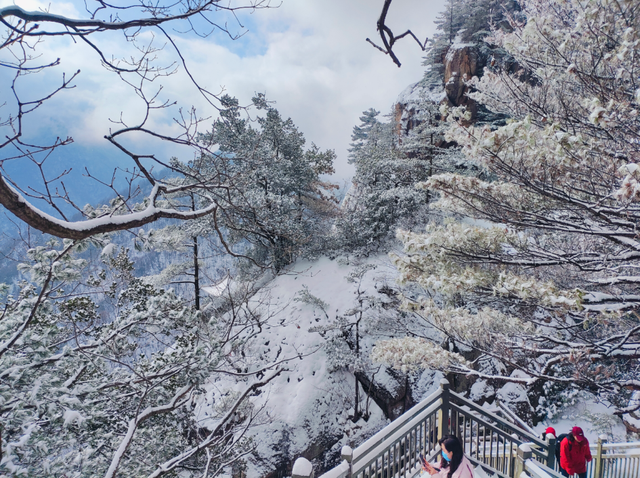 告别秋景，奔赴鸡峰山的第一场雪｜冬日旅行启动