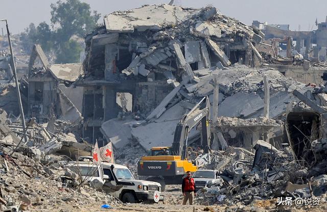 美军中东布局曝光！加沙地区被切割，200多万巴勒斯坦人被困废墟