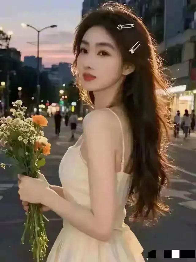 河南洛阳一校花好漂亮， 身高168cm	，体重46kg 美的让人移不开眼