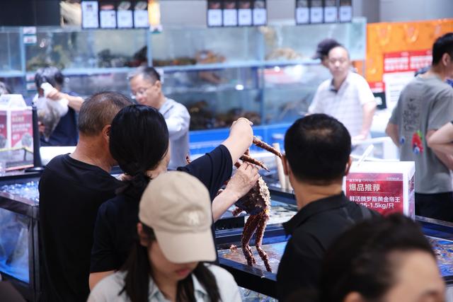 京东七鲜望京新店10月1日正式开门迎客，引爆中秋佳节消费“鲜”潮