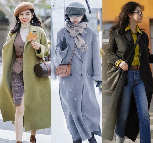 又被“三木母女”惊艳了：秋冬多戴帽、多穿长外套，简直美到犯规