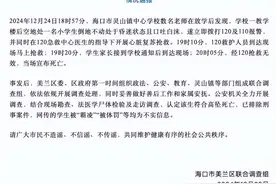 海口通报一小学生高坠死亡事件图片