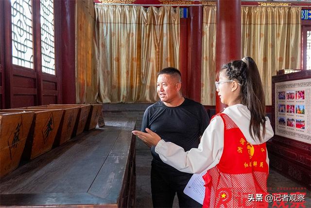 洪洞大槐树景区：国庆“我”在岗 嗨玩请放心