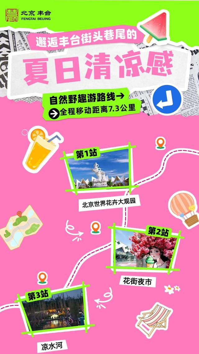 🤩如何邂逅丰台街头巷尾的夏日清凉感🧊？
