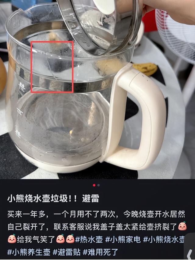网红品牌小熊电器陷质量危机