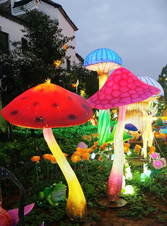 桂林:首届非遗千灯游园,光影艺术璀璨盛宴!